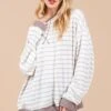 Ces Femme Striped Round Neck Drop Shoulder Sweatshirt -Sydney So Sweet b072e12c bd9a 4ccd a556 e9cdb89d0ac2 Min