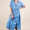 VERY J Plus Size Oversized Printed Shirt Midi Dress -Sydney So Sweet b17e6e3ea4e543ec9c5c66c3f03c837b Max Origin