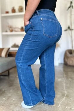 Judy Blue Full Size High Rise Straight Jeans -Sydney So Sweet b4a86be2 8001 4079 b9e2 8f06f1b2912e Max