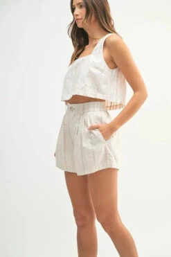MABLE Square Neck Crop Top And Shorts Set -Sydney So Sweet b4e6565d620246aab2816bfbc1c9ec68 Max Origin