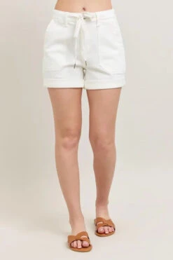 Judy Blue High Waist Cuff Denim Shorts