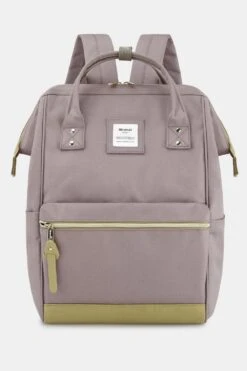 Himawari Contrast Waterproof Canvas Backpack Bag With Side Pockets -Sydney So Sweet b9ff80b3 4b53 4f40 b1bc b1b37224f19a Max
