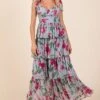 Mittoshop Layered Floral Sweetheart Neck Maxi Dress -Sydney So Sweet bbb15463 0d6c 442d b1ec f6d5e465b681 Min