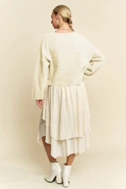 Davi & Dani Diamond Cable Pattern Drop Shoulder Sweater -Sydney So Sweet be10da8f f571 4347 bbaf 39b2589f4c5e Max