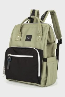 Himawari Waterproof Canvas Backpack Diaper Bag With Side Pockets -Sydney So Sweet c51e9461 0520 45d2 a2cb 2738b2206a9c Max