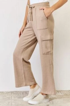 RISEN High Waist Cargo Wide Leg Pants -Sydney So Sweet c52796e3 1afb 4af9 bc04 02dd8cfbcff0 Min