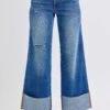 Judy Blue Full Size Distressed High Waist Wide Leg Jeans 1 Judy Blue Full Size Distressed High Waist Wide Leg Jeans -Sydney So Sweet c6580c83 acd3 48a0 bde9 d9876474406a Max