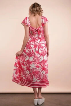 VERY J Tropical Printed Midi Summer Boho Dress -Sydney So Sweet c7aef20ac70a42ebbf0d2ed8f9cf441f Max Origin
