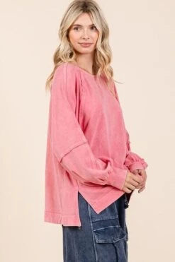 Mittoshop Mineral Wash Raglan Long Sleeve Oversized Top -Sydney So Sweet c958dd7b 6bcc 4e6e a046 39f37e3827f9 Min