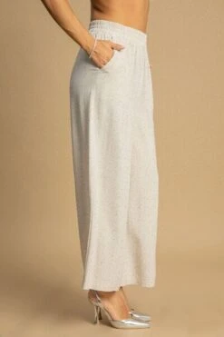 Umgee Full Size High Waisted Embellished Linen Pants Plus Size -Sydney So Sweet c95e44ea 7697 48c0 9e39 47e19517649c Min