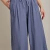 Umgee Full Size Linen Wide Fit Pants With Drawstring Plus Size -Sydney So Sweet c9798f45 08a4 42ad aaaf 78189b39a085 Max
