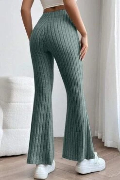 Basic Bae Full Size Ribbed High Waist Flare Pants -Sydney So Sweet ca98058b aa2d 4b71 afe4 06652a1dbc65 Min