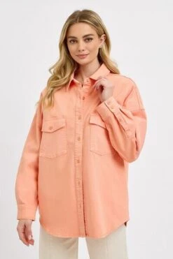 RISEN Full Size Button Down Long Sleeve Denim Shacket With Chest Pockets Plus Size 10 RISEN Full Size Button Down Long Sleeve Denim Shacket With Chest Pockets Plus Size -Sydney So Sweet caf84a4f 8ab2 4dbb ae07 725f928fd318 Min