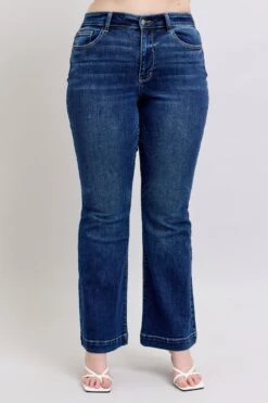 Judy Blue Full Size High Rise Flare Jeans With Pockets Plus Size -Sydney So Sweet d183a91a 80e1 4fef 8b24 8590c3bce6ad Max