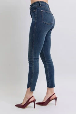Judy Blue Full Size High Waist Tummy Control Step Hem Skinny Jeans Plus Size -Sydney So Sweet d1883a233acd4863b39367abd047a900 Max Origin