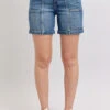 Judy Blue Full Size High Rise Denim Shorts Plus Size -Sydney So Sweet d32c9540 ffe0 47ad b992 157029aaca65 Max