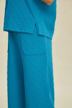 Double Take Full Size Texture Drawstring Short Sleeve Hoodie And Pocketed Pants Set -Sydney So Sweet d569715d 3cec 48f7 8490 b333847147b2 Max