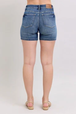 Judy Blue Full Size High Waist Denim Shorts Plus Size -Sydney So Sweet d6d23a81 39ae 41e3 a3c0 3d6a0fae51d0 Max