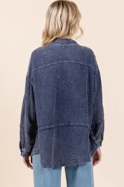 Mittoshop Textured Collared Neck Long Sleeve Shirt -Sydney So Sweet d9778d43 b688 44ec b514 4d687e3a6226 Min