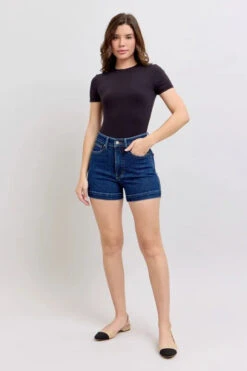 Judy Blue High Waist Tummy Control Denim Shorts -Sydney So Sweet da565cfff85c489cbd05637d2191f1a5 Max Origin