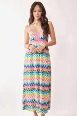 Davi & Dani Multi Color Crochet Lace Midi Dress 18 Davi & Dani Multi Color Crochet Lace Midi Dress -Sydney So Sweet db696c4dbc094bd0a138362d1e427e18 Max Origin