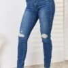 Judy Blue Full Size High Waist Distressed Slim Jeans -Sydney So Sweet dde76eaf 8ddb 486c 8ec7 af437ad32eda Min