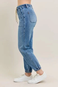 Judy Blue Full Size High Waist Denim Jogger Plus Size -Sydney So Sweet ded96e0a186d4a8788c29b0962010c69 Max Origin