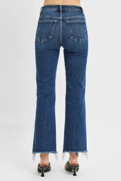 RISEN Full Size Tummy Control High Rise Crop Straight Raw Cut Hem Jeans Plus Size -Sydney So Sweet df52bf08109645068b250a0f77cfa939 Max Origin