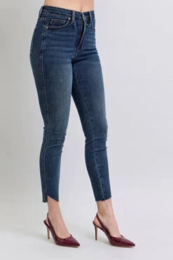 Judy Blue Full Size High Waist Tummy Control Step Hem Skinny Jeans Plus Size -Sydney So Sweet e073ee42ae2e41269b9ec0e88de47c73 Max Origin