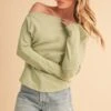 Aemi + Co One Shoulder Long Sleeve Knit Top -Sydney So Sweet e18c2b24 c6e9 4c6b 86d2 e83c620c910e Max