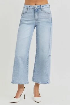 RISEN Full Size High Rise Seamed Detail Wide Leg Crop Jeans 11 RISEN Full Size High Rise Seamed Detail Wide Leg Crop Jeans -Sydney So Sweet e22b2b71 434b 4f91 9ccd 1d4dfab44d93 Max