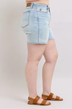 Judy Blue Full Size 2 Button Denim Shorts With Pockets Plus Size -Sydney So Sweet e2d0663d 0e98 4cba ba5f d73fcbc040fe Max