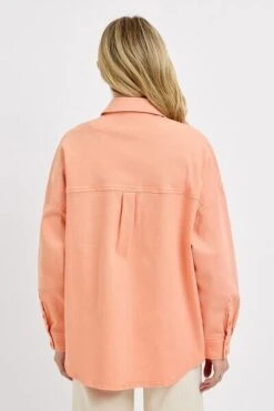 RISEN Full Size Button Down Long Sleeve Denim Shacket With Chest Pockets Plus Size 12 RISEN Full Size Button Down Long Sleeve Denim Shacket With Chest Pockets Plus Size -Sydney So Sweet e30b6420 784c 489e ba58 a63a30e6418c Min