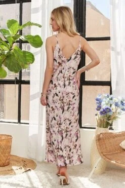 ADORA Watercolor V-Neck Midi Cami Dress 15 ADORA Watercolor V-Neck Midi Cami Dress -Sydney So Sweet e62f2978 70c5 41c2 acd8 c455d2c637f9 Min