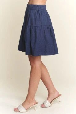 ADORA Elastic Waist Wide Leg Denim Shorts -Sydney So Sweet e71e57fd cffd 4d2a 9b6d e562aa76ebcd Max