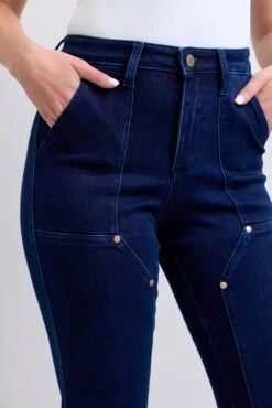 Judy Blue Full Size Hw Work Wear Knee Patch Straight Jeans Plus Size -Sydney So Sweet e992620d0e47425f831e044944ae614b Max Origin