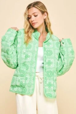 Davi & Dani Vintage Print Open Front Jacket With Pockets -Sydney So Sweet ed0a80e6 29da 4204 9cf9 358016333734 Max