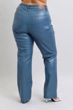 Judy Blue Full Size High Waist Tummy Control Faux Leather Bootcut Pants Plus Size 23 Judy Blue Full Size High Waist Tummy Control Faux Leather Bootcut Pants Plus Size -Sydney So Sweet ed13a4e0 c16a 49f1 ba24 4d07a01905c2 Max Origin