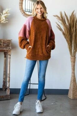 Culture Code Color Block Faux Fur Raglan Sleeve Sweatshirt 10 Culture Code Color Block Faux Fur Raglan Sleeve Sweatshirt -Sydney So Sweet eee4a2a2 998b 4ac4 b6f3 a71fb1eb475f Max