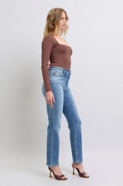 Judy Blue Full Size Wash Thermal Straight Jeans With Pockets 18 Judy Blue Full Size Wash Thermal Straight Jeans With Pockets -Sydney So Sweet f0975d0a 32a9 4bc1 baac 0a5a8e947926 Max