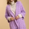 Umgee Full Size Cable Knit Open Front Long Sleeve Cardigan -Sydney So Sweet f1609264 ba93 4d9b ac75 f7bdaf7095d8 Max
