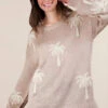 VERY J Palm Tree Graphic Oversized Knit Sweater -Sydney So Sweet f24d3c0fd02a49df8ba3b02122bfc2ed Max Origin