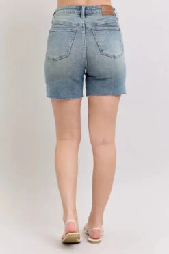 Judy Blue High Waist Vintage Wash Side Slit Denim Shorts 14 Judy Blue High Waist Vintage Wash Side Slit Denim Shorts -Sydney So Sweet f276f960615648928d44f5600f3f715d Max Origin