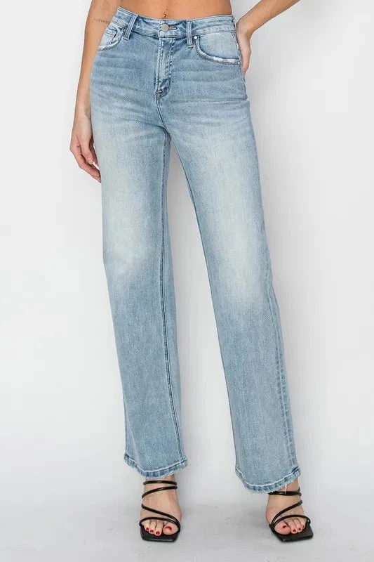 RISEN Full Size High Rise Straight Jeans Plus Size 4 RISEN Full Size High Rise Straight Jeans Plus Size - Image 2