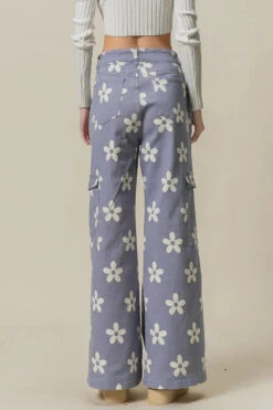 BiBi Flower Printed Side Pocket Wide Pants -Sydney So Sweet f2e806895f3d4e399a3a94b1ecdb7a09 Max Origin