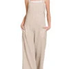 Zenana Knit Waffle Wide Leg Overalls -Sydney So Sweet fd981deed3144389acd9393b2f3e5406 Max Origin